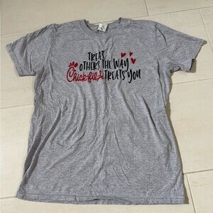 Chick-fil-A Gildan Softstyle Gray T-Shirt
